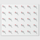 Santa Dolphin Cadeaupapier (Vlak)