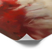 Santa Duck Portret Victoriaans Dier Poster (Hoek)