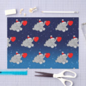 Santa Elephant Patroon Tissuepapier (Craft)