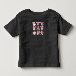 Santa en de magie van de dinosaurussen kinder shirts