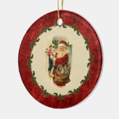  Santa en Kousen Ornament (Links)