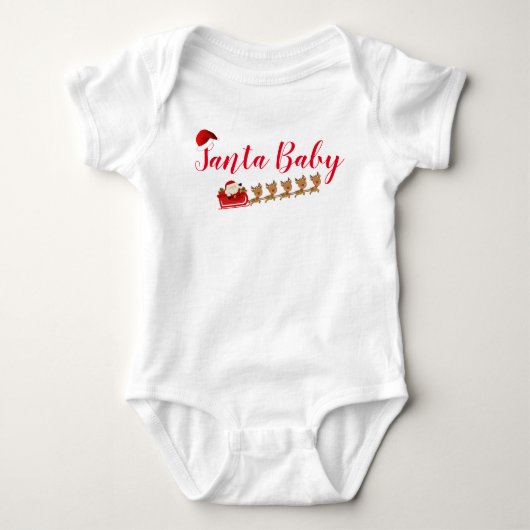Santa en rendier romper (Voorkant)