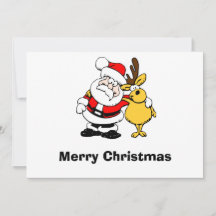 Santa en rendieren Mok