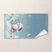 Santa en Rudolph Bad Handdoek (Handdoek)