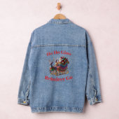 Santa en Sleigh Rendier Denim Jacket (Hangar)
