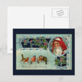  Santa en Snowbirds Briefkaart (Voorkant / Achterkant)