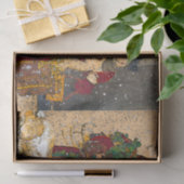 SANTA EN VRIENDEN TISSUEPAPIER (Geschenk)