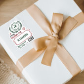 Santa Express levering voor (aangepaste naam) cade Sticker