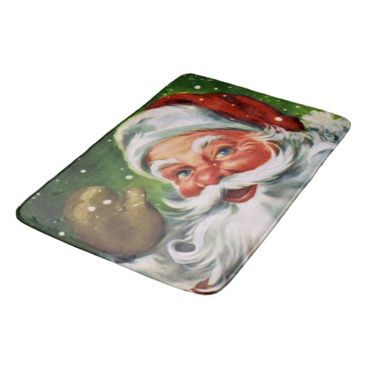  Santa Face 1 Badmat (Gekanteld)