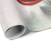  Santa Face 1 Cadeaupapier (Rol Hoek)