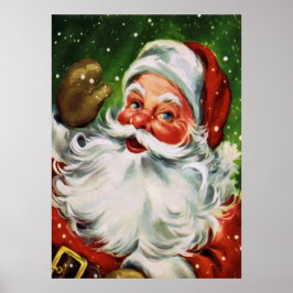  Santa Face 1 Poster