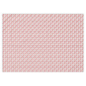Santa Face Circles, Red Stripes-TABLECLOTH 60x84 Tafelkleed (Voorkant (Horizontaal))