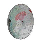 Santa Face Dartbord (Voorkant Links)