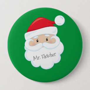 Santa Face-naam in de Button van de baard