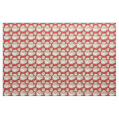 Santa Face Red Stof (Yard (91,4 cm))