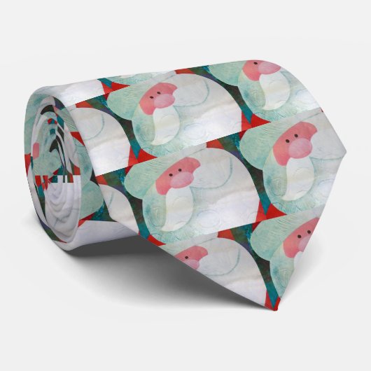 Santa Face Stropdas (Opgerold)