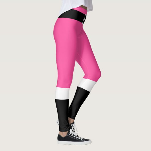 Santa Fancy Pants Hot Pink Leggings (Rechts)