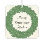 Santa Farting luchtverfrisser (Achterkant)