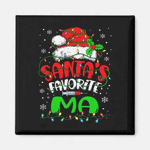 Santa Favoriete Medical Instant Christmas Ma Magneet