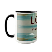 Santa Fe Abstract Art Makelaar Marketing Koffiemok