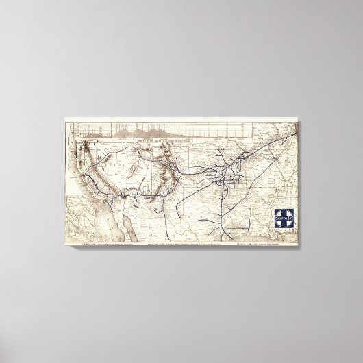 Santa Fe Canvas Afdruk (Voorkant)