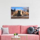 Santa Fe-deur Canvas Afdruk (Insitu (Woonkamer))