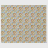 Santa Fe Geometric Tegel Pattern Cadeaupapier (Vlak)