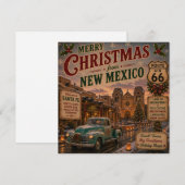 Santa Fe Kerstgroet Route 66 (Voorkant / Achterkant)