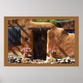 Santa Fe New Mexico Architecture Poster (Voorkant)