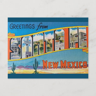 Santa Fe, New Mexico Art Briefkaart