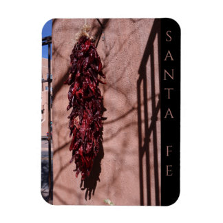 Santa Fe New Mexico Chili Ristras Schilderachtig Magneet