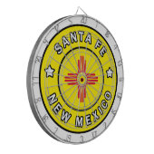 Santa Fe New Mexico Dartbord (Voorkant Links)