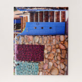 Santa Fe New Mexico.kerstcadeautjes Legpuzzel (Verticaal)