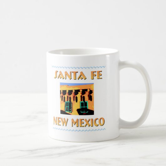 Santa Fe New Mexico Koffiemok (Rechts)