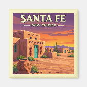  Santa Fe New Mexico Magneet (Voorkant)