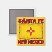 Santa Fe, New Mexico Magneet (Voorkant / Achterkant)