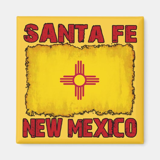 Santa Fe, New Mexico Magneet (Voorkant)