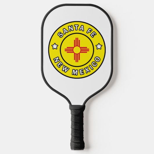 Santa Fe New Mexico Pickleball Paddle (Voorkant)