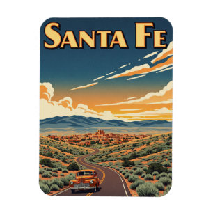  Santa Fe New Mexico Reizen Magneet