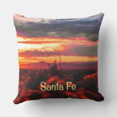 Santa Fe New Mexico Sun Set Kussen (Achterkant)