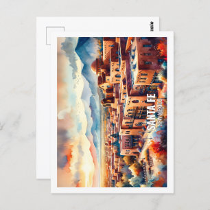 Santa Fe New Mexico Verenigde Staten Famous Place Briefkaart