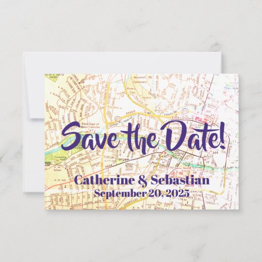 Santa Fe, NM Antieke kaart (Voorkant)