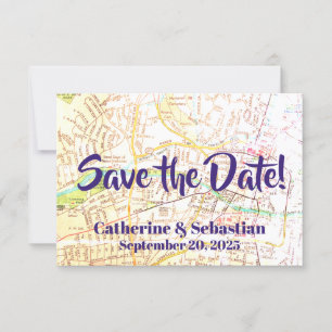 Santa Fe, NM  Map Save The Date