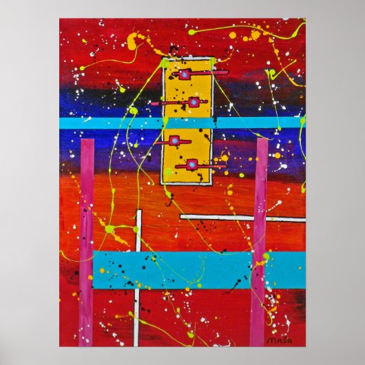 Santa Fe Poster (Voorkant)