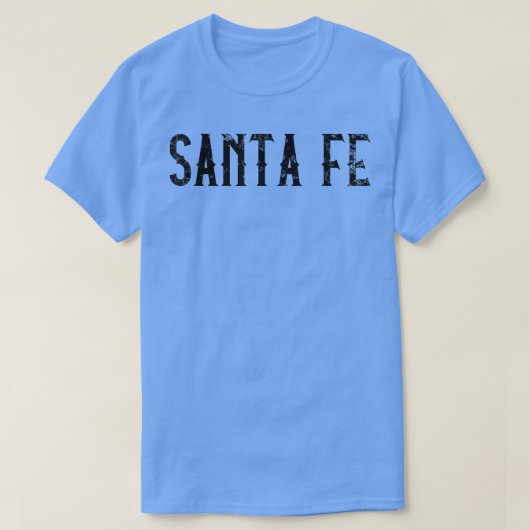 Santa Fe  Script Apparel T-shirt (Design voorkant)