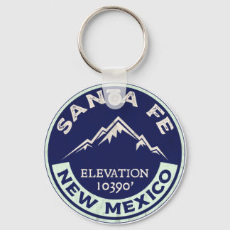 Santa Fe Ski New Mexico Skiing Basin Sleutelhanger