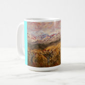 santa fe sneeuw koffiemok (Voorkant links)