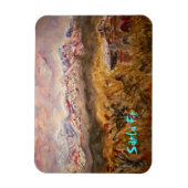 santa fe sneeuw magneet (Verticaal)