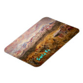 santa fe sneeuw magneet (Linkerzijde)