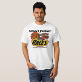 Santa Fe Speedway, Willow Springs, IL 1953-1995 T-shirt (Voorkant volledig)